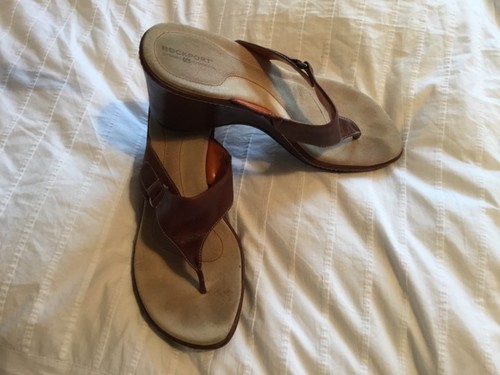 Rockport tan leather - , wedge
