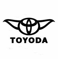 Toyoda Car Toyota Bumper Vinyl