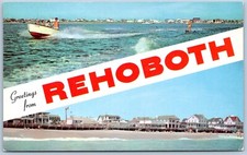 Postcard DE Delaware Greetings