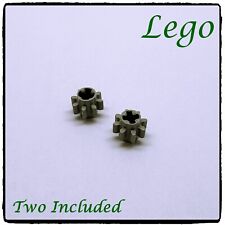 LEGO Technic Gear, 8 Tooth (3647) Old Light Grey ~2 included~