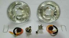 2 Lucas 700 Headlight 7" INCH