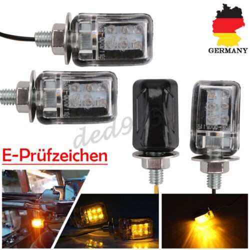 Led mini indicators smoke - 4x,