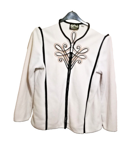 Ivory fleece jacket - ivory,