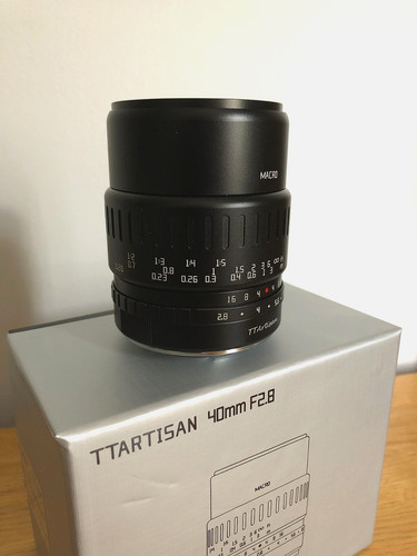 Ttartisan 40mm aps - f2.8, mf