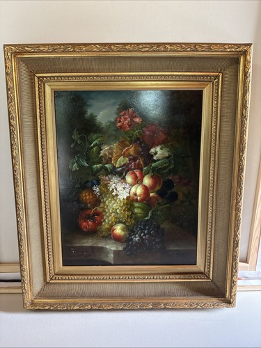 Large wood gold gilt rocco - large,