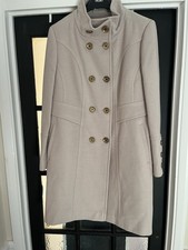 WALLIS Light Beige Coat Size