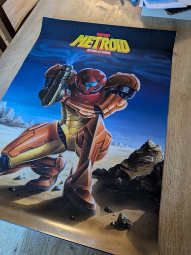 Official nintendo metroid - official, 2