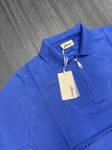 Brioni men shirt royal - men, t