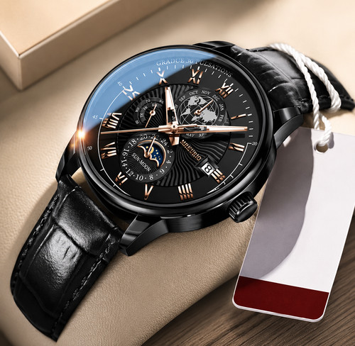 Luxury men quartz watch - men's,