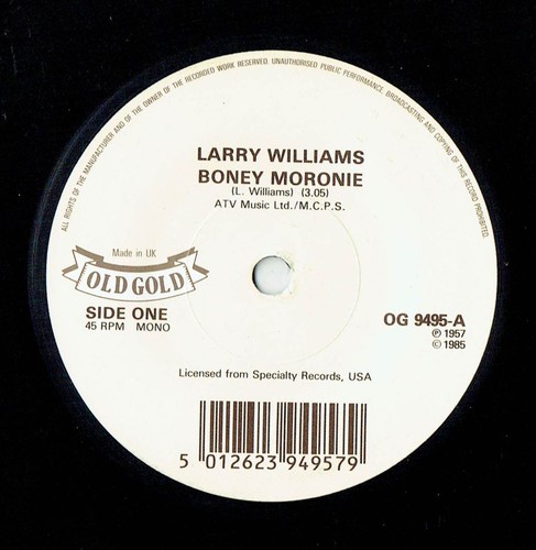 Larry williams boney - larry,