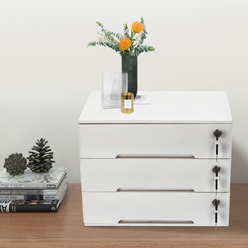 Wooden desktop storage box - wooden,
