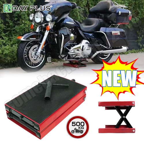 Motorcycle wide deck - deck, scissor
