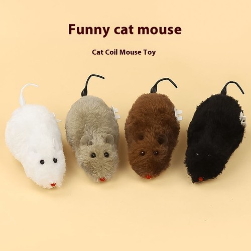 Wind mouse toy plush moving - mouse,