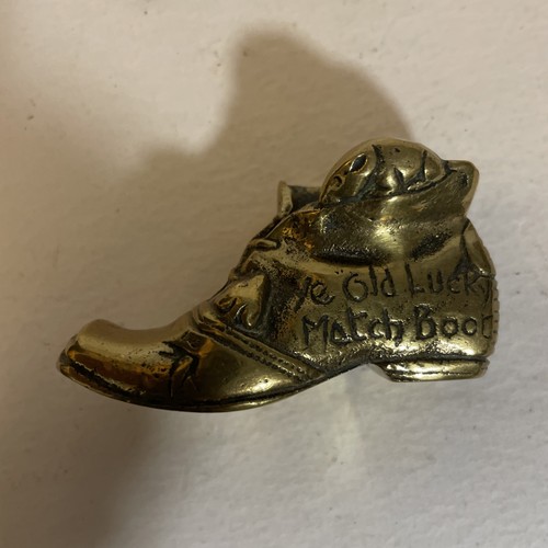 Brass vesta match - vesta, &