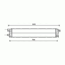 Radiator For Audi Q5 8R 2.0