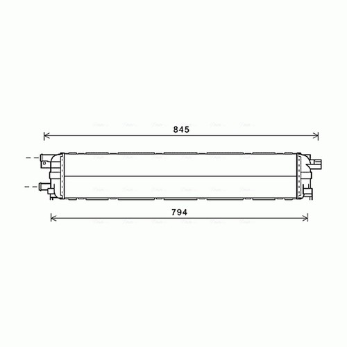 Radiator for audi - radiator, 2.0