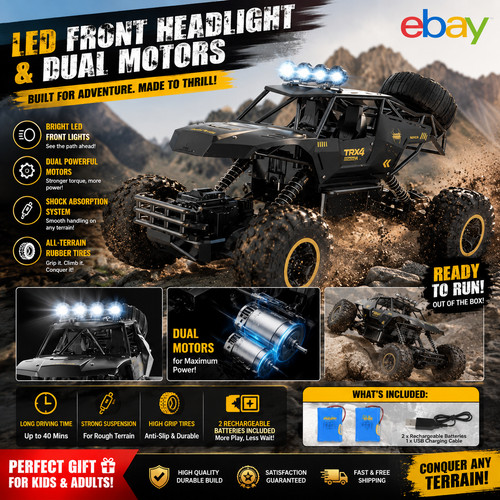 Rock crawler 4wd - rc,