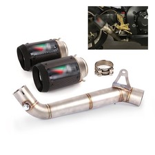 Mid Exhaust Pipe Carbon Fiber