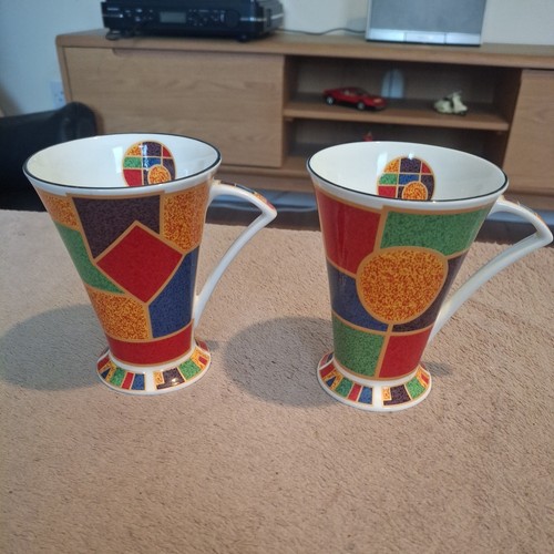 Bauhaus art deco mugs - art,