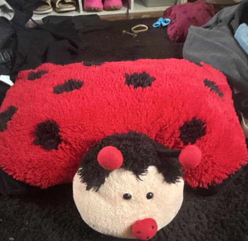 Pillow pets ladybug - pillow, polka