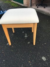 Oak Wooden Bedroom Stool