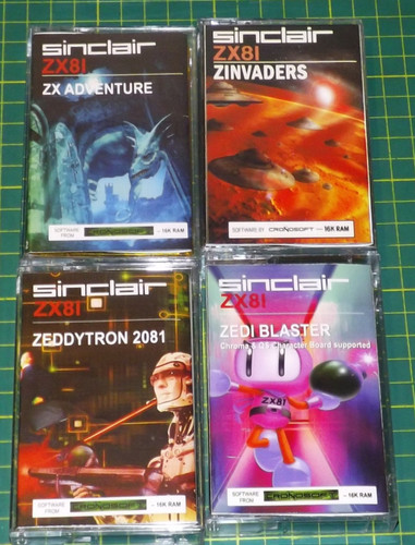 Sinclair zx81 games - zx81, job