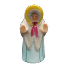 Antique  Candle Snuffer Worcester Royal Porcelain Company Granny Snow 1919 A/F