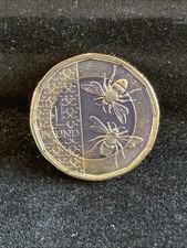 RARE 2025 KING CHARLES lll  £1 BEES ONE POUND COIN LOW 170,000 MINTAGE