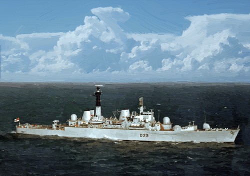 Hms bristol hand - hms,