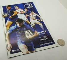 LEINSTER RUGBY v ULSTER RUGBY Guiness Pro 14 Matchday Fold Out Poster 13.10.19