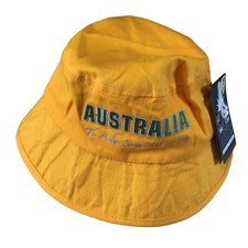 Gold Cricket Bucket Hat