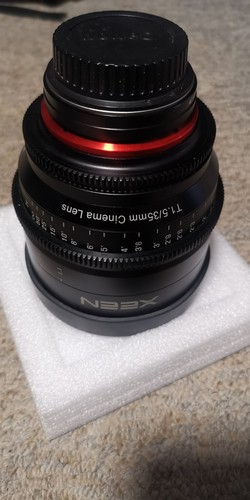 Xeen cinema lens canon - cinema, ef