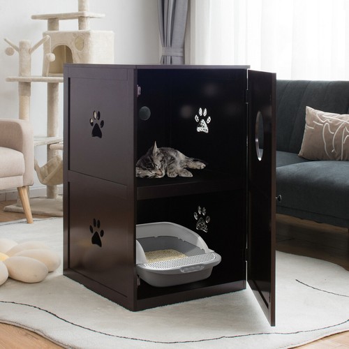 Tier cat house indoor - 2-tier,