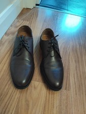 Taylor Wright Men's Tan Shoes, Size UK 8, Lace-Up, Leather