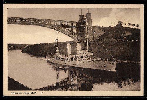 Postcard nymphe the - ak,