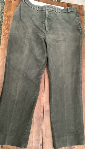 Men green moleskin - green,