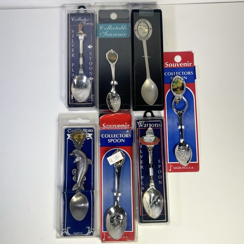 Souvenir collector spoons lot - souvenir,