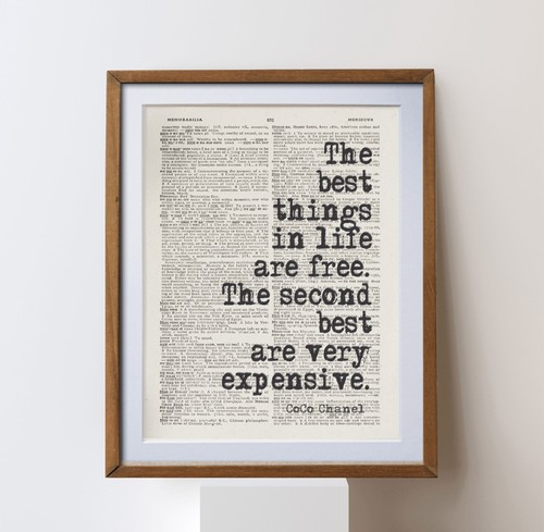 Coco chanel quote - coco,