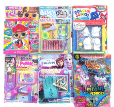 6 x  PINK / LOL / BLUEY /