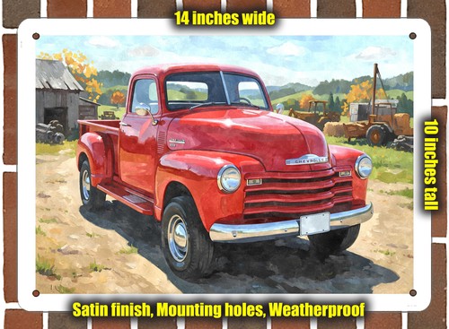 Metal sign 1950 chevrolet - -,