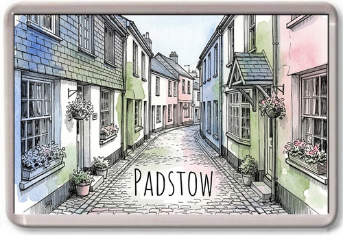 Fridge magnet padstow - -,