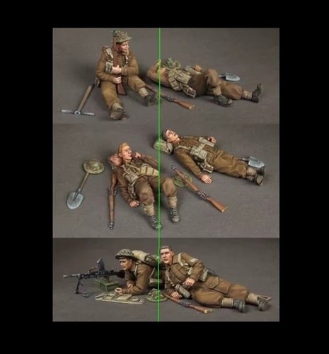 Scale british ww2 resin - scale,