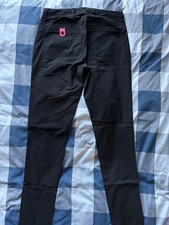 Rapha Randonnée Trousers Mens Medium Black Slim Fit Cycling Commuter Pants as ne