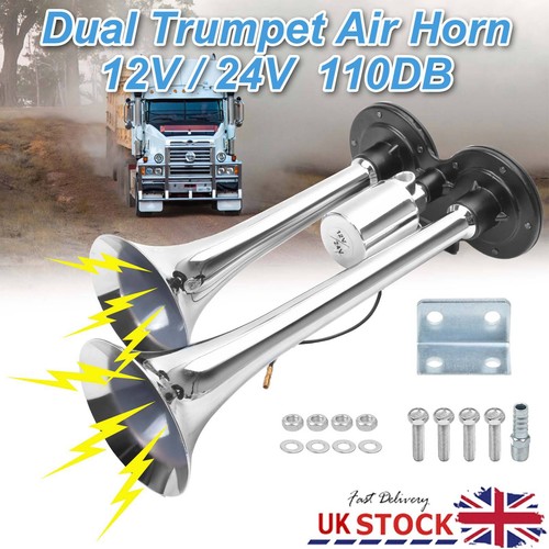12v 24v twin air horn - /,