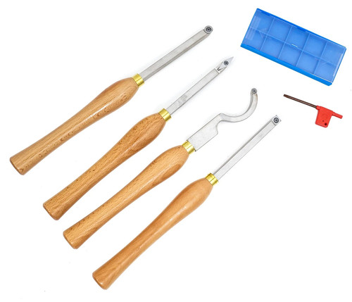 4pcs mini carbide - 4pcs, wood