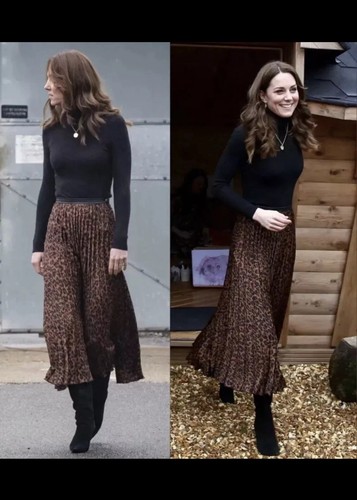 Zara black brown leopard - black,