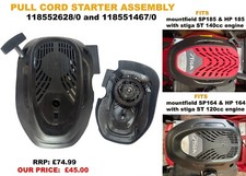 PULL CORD STARTER ASSEMBLY  Mountfield SP185 SP164 HP185 HP164 STIGA ST120 ST140