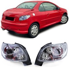 Tail Lights Clear Lens Chrome