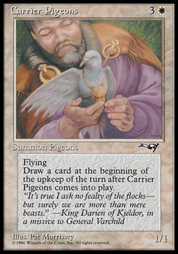 Carrier pigeons - carrier,