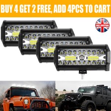 LED Work Light Bar Flood Spot